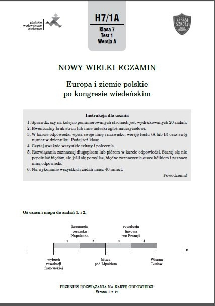 Historia 7 PODRÓŻE W CZASIE GWO Historia 7 PODRÓŻE W CZASIE GWO