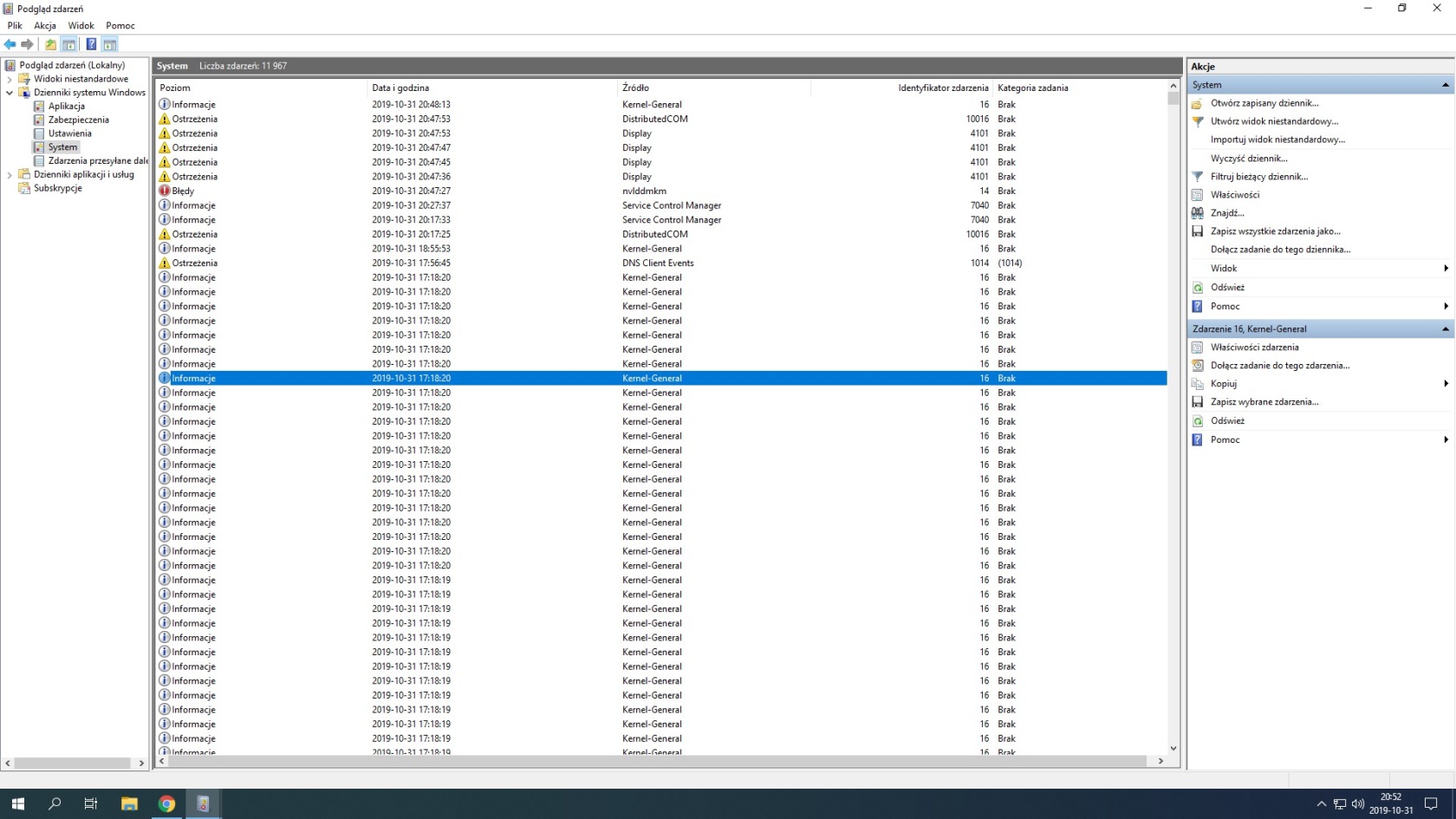 Kernel power 41 63