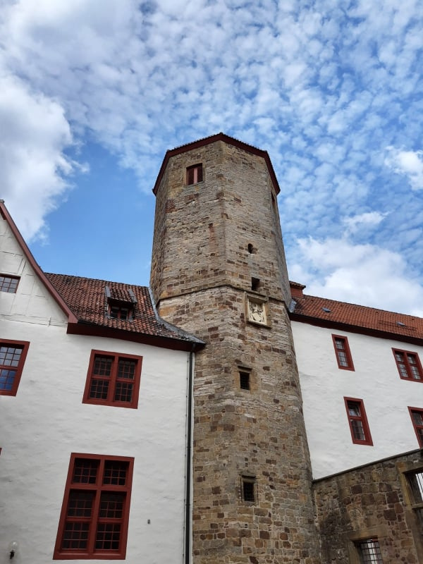 Zamek w Bad Iburg z 1225r.