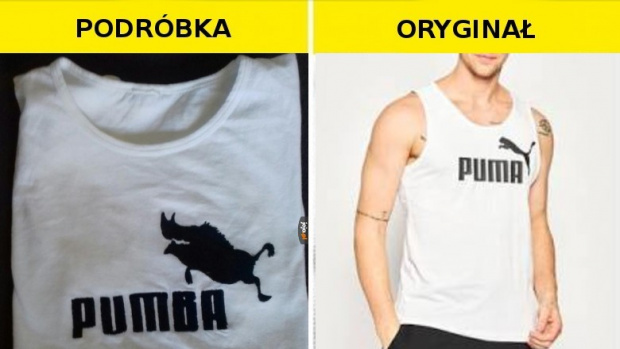 #Podróbka koszulki Puma