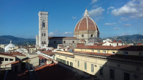 uj Florencja - Widok na bazylikę św. Marka